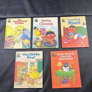 (5)Sesame Street Book Club Books